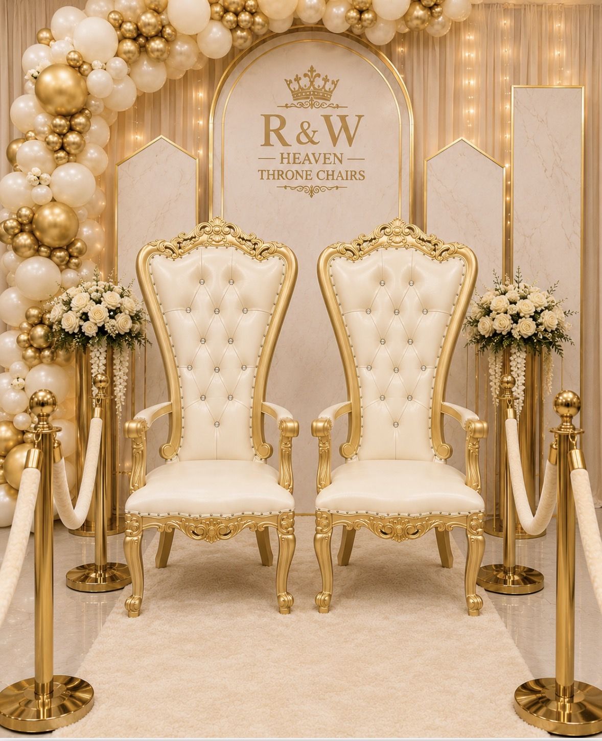 R & W Heaven Throne Chairs gallery photo
