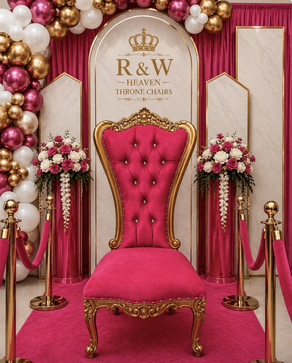 R & W Heaven Throne Chairs | Middlesex County, NJ
