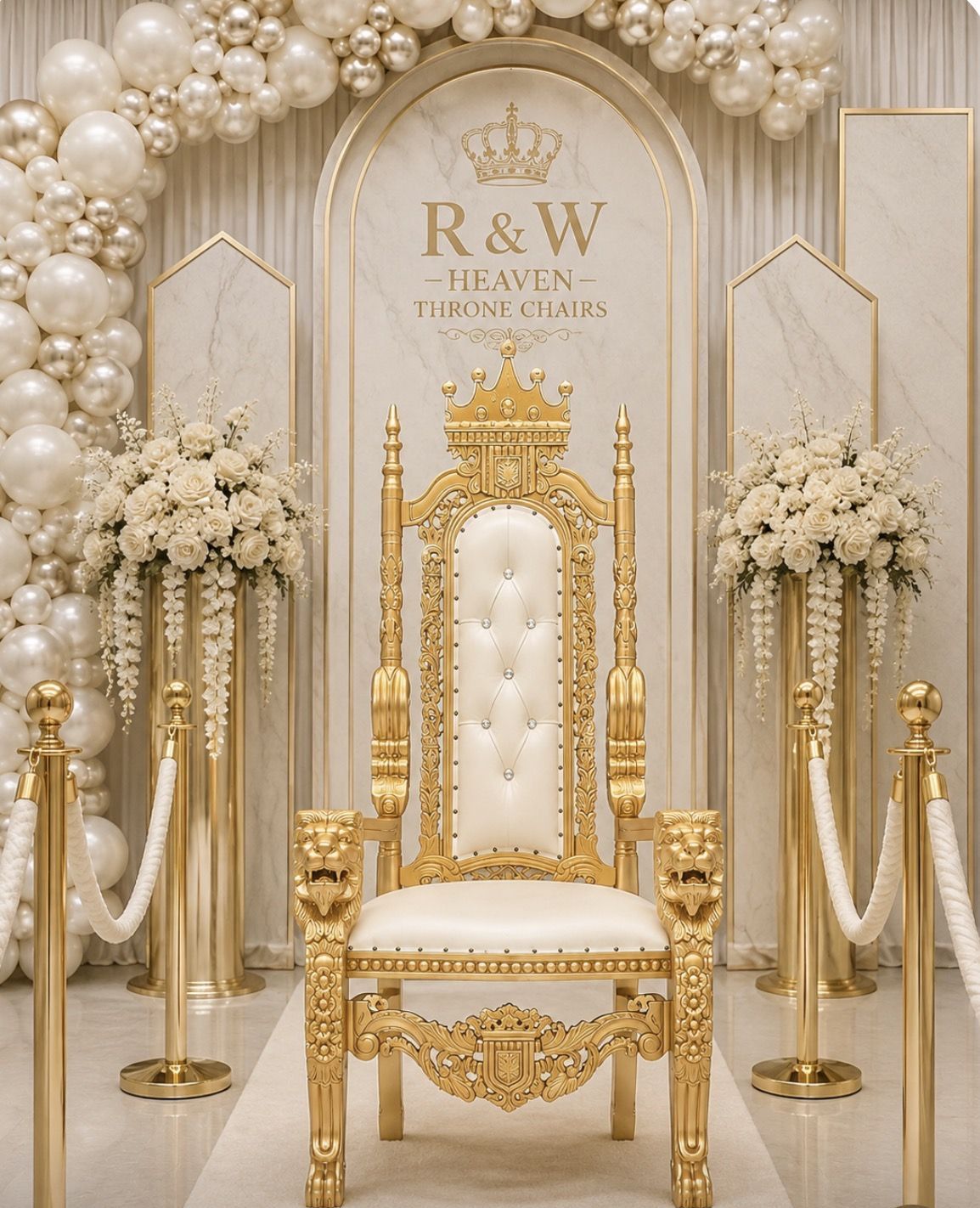 R & W Heaven Throne Chairs | The Bronx, NY