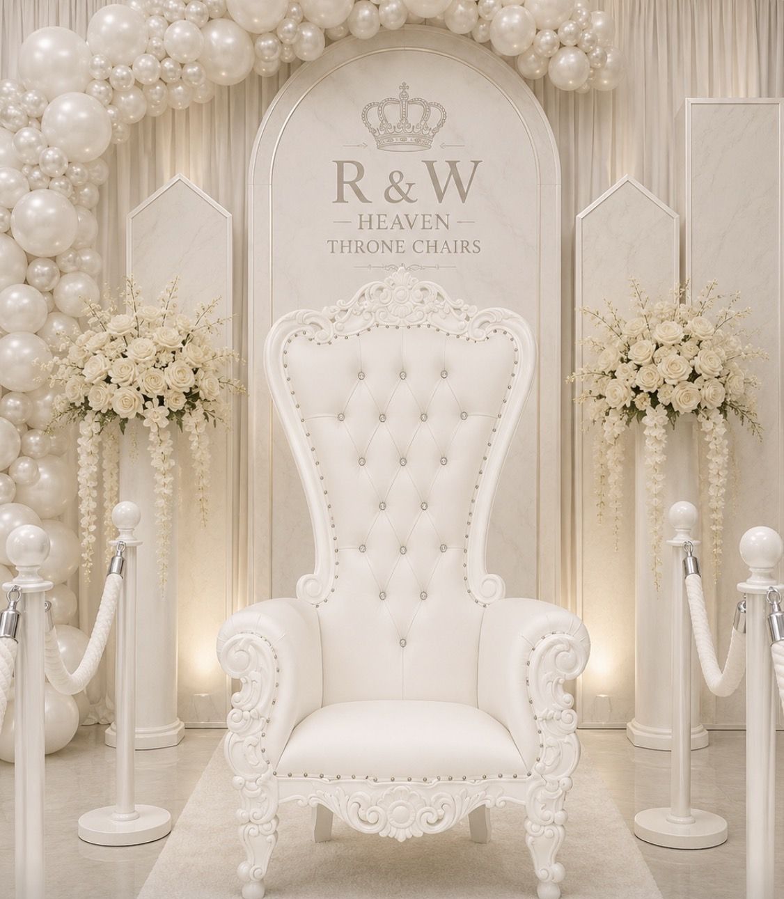 R & W Heaven Throne Chairs | Union County, NJ