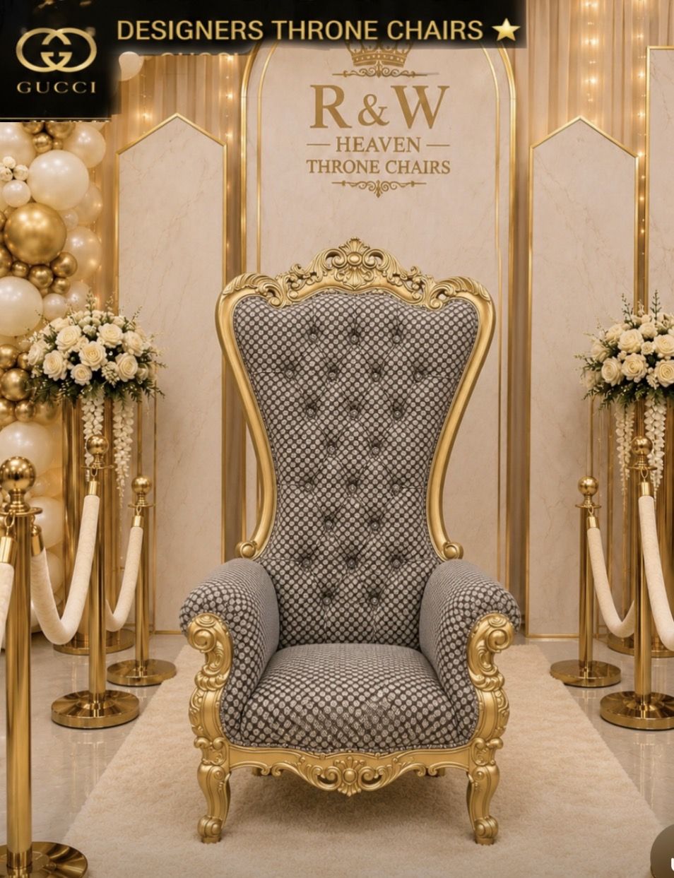 R & W Heaven Throne Chairs gallery photo