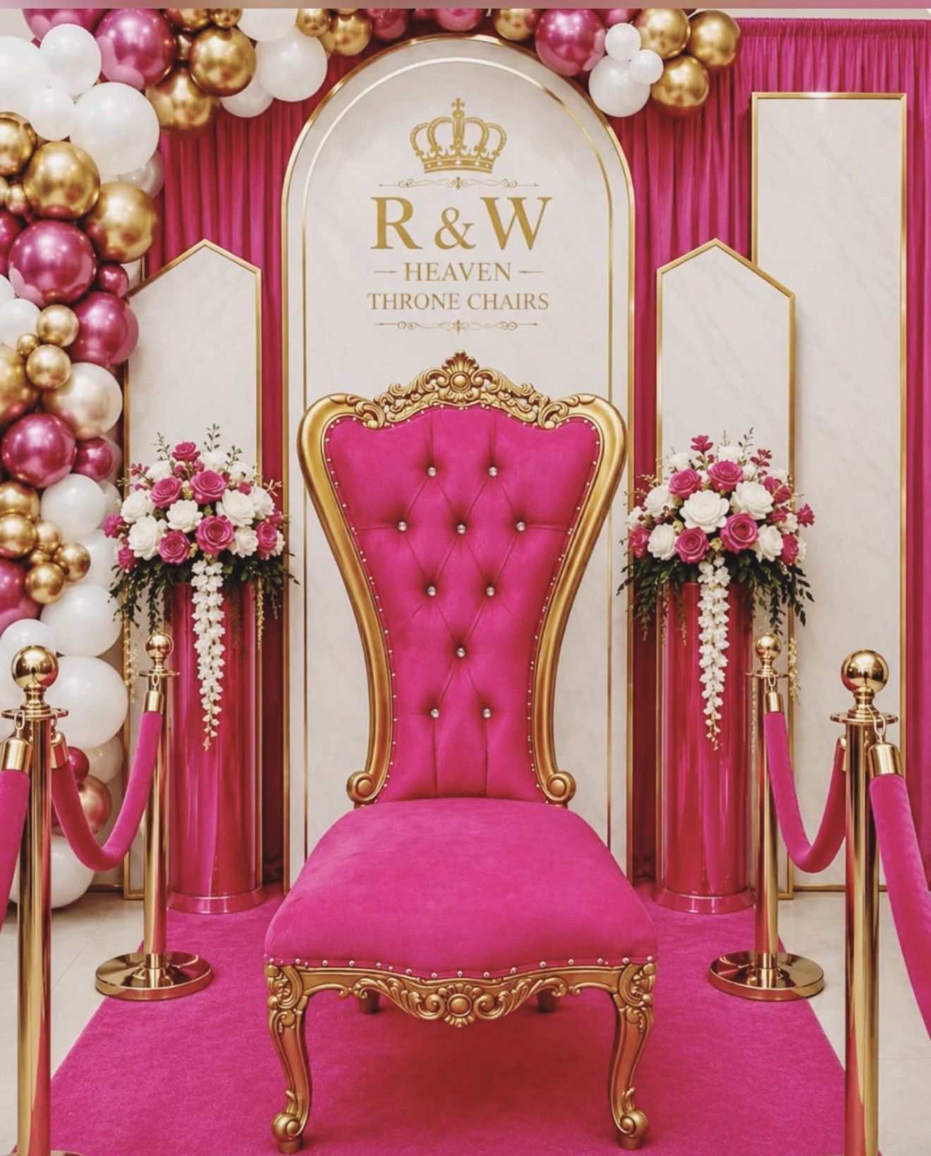 R & W Heaven Throne Chairs gallery photo