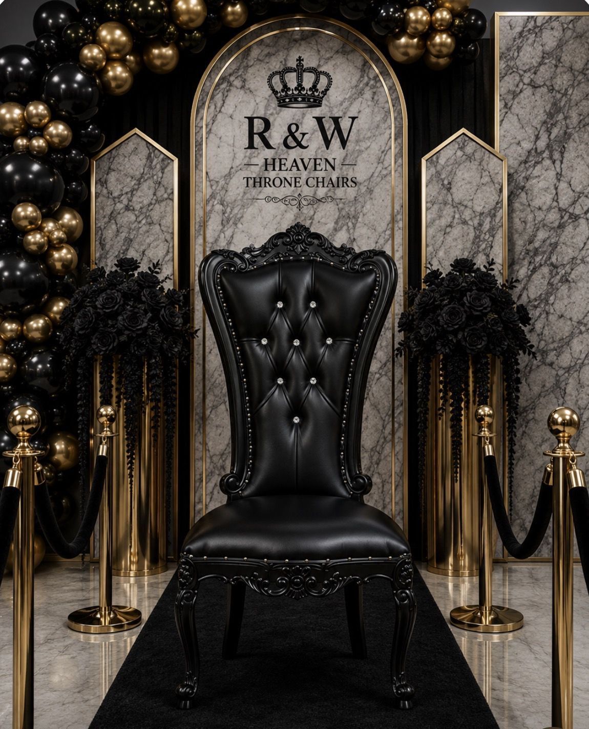 R & W Heaven Throne Chairs | East Orange, NJ